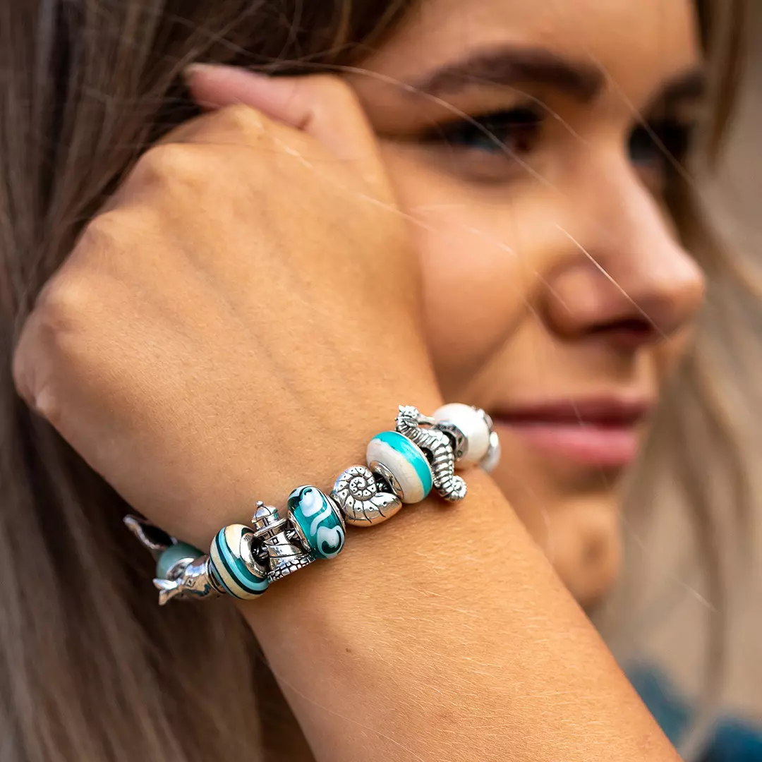 Beads Bracelet inspiration: sea symbols
