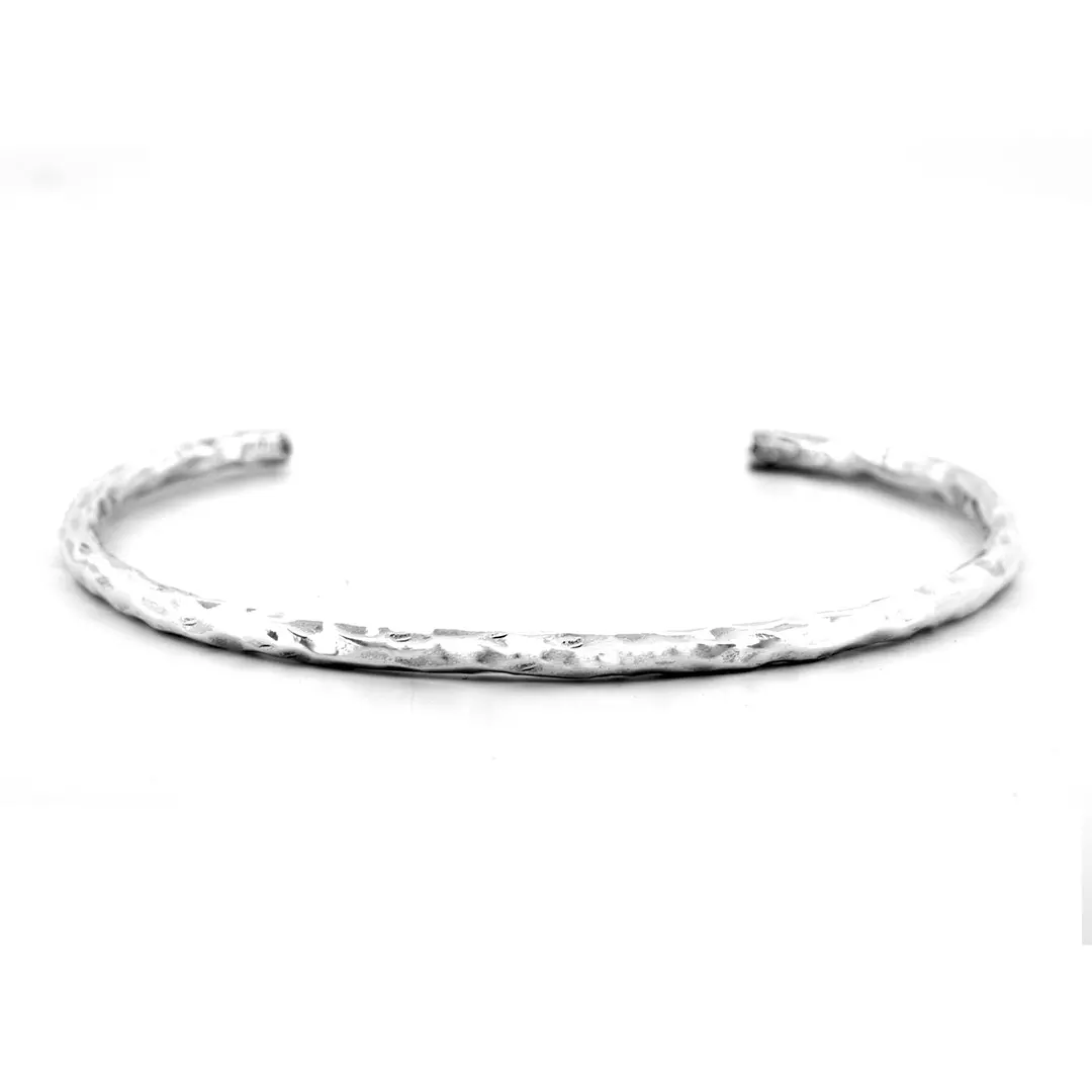 Bangle Hammered M 65mm Charm Bead