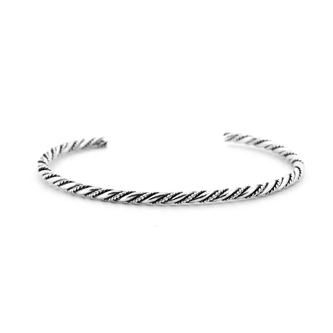 Bangle Twisted Charm Bead