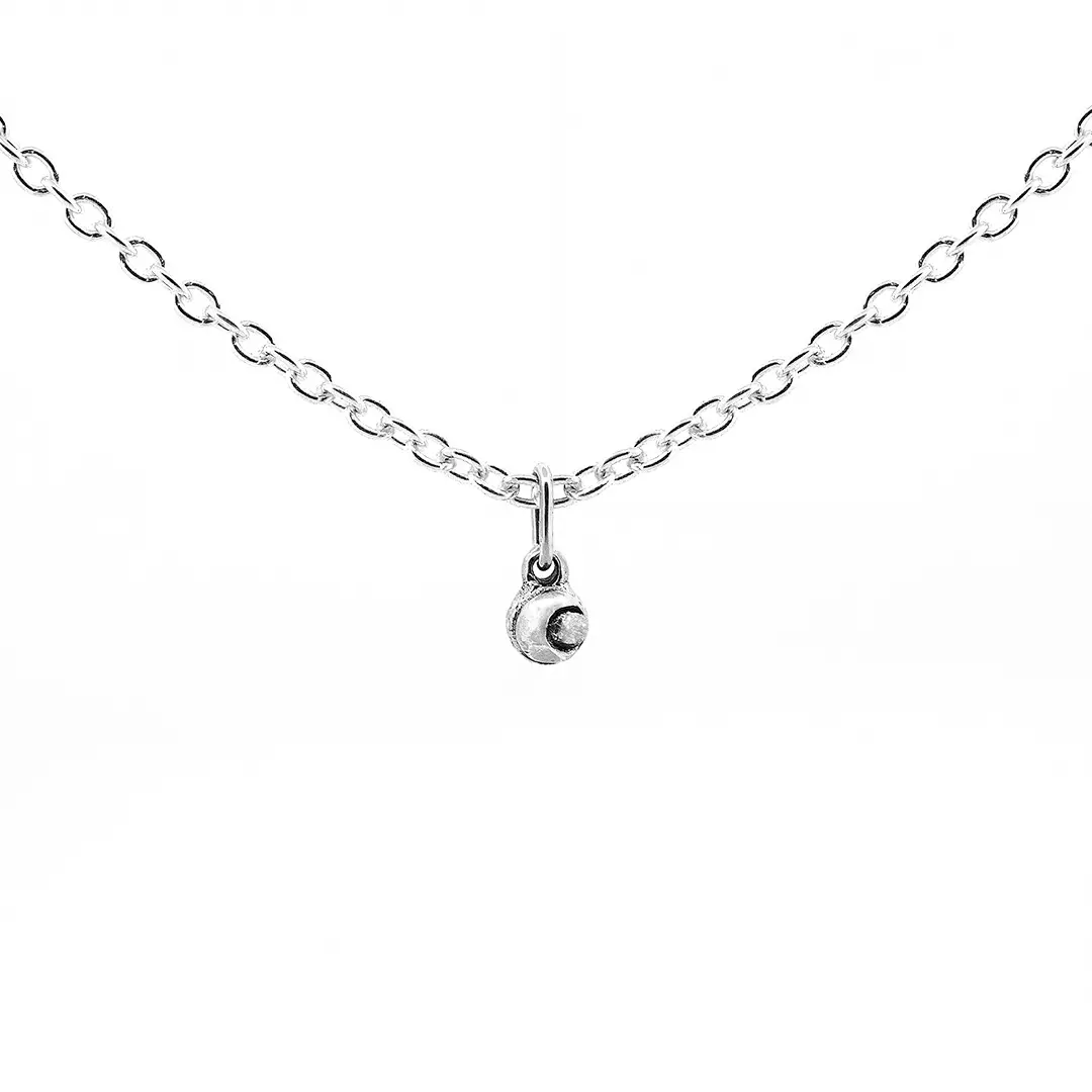 Necklace ball chain 50cm Charm Bead