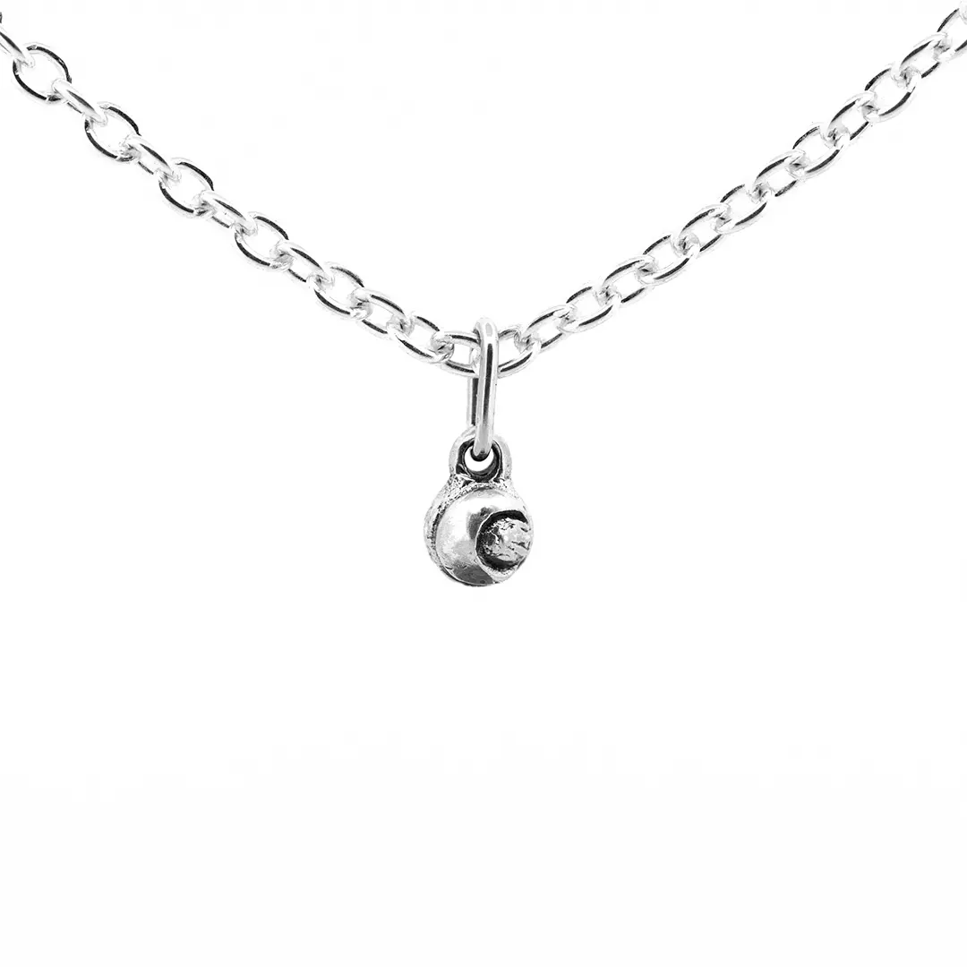 Necklace ball chain 70cm Charm Bead