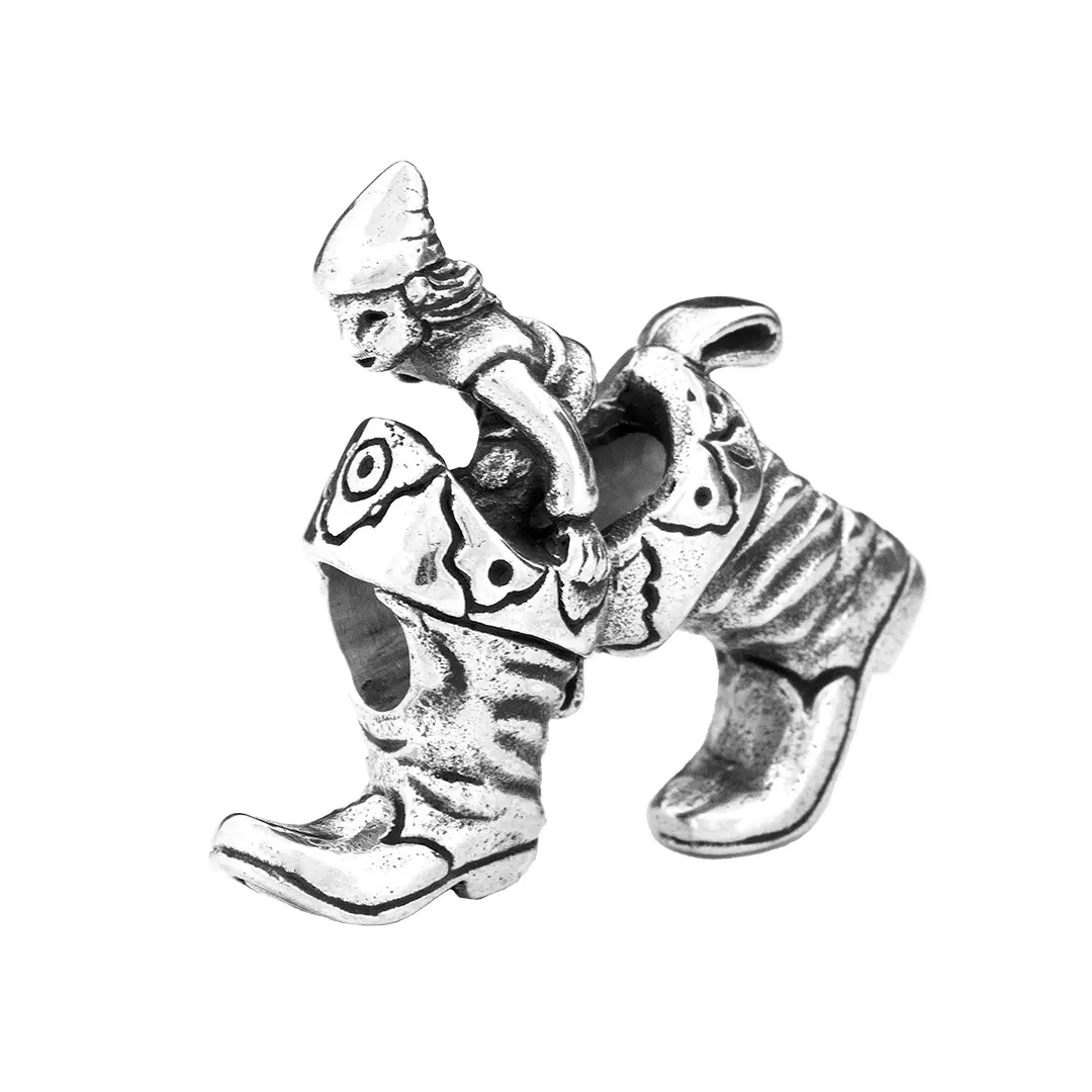 Seven-league boots Charm Bead