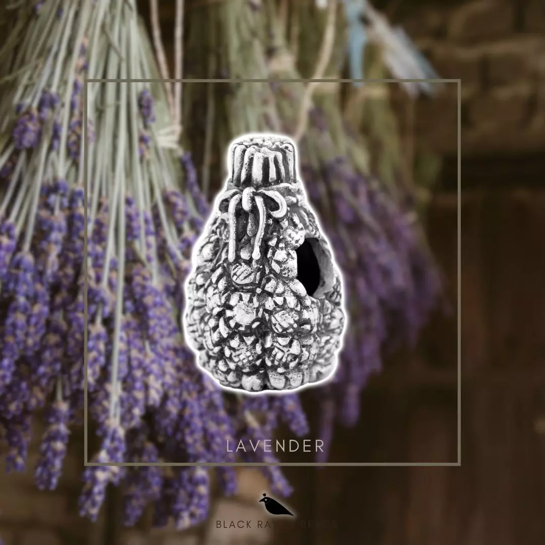 Lavender Charm Bead