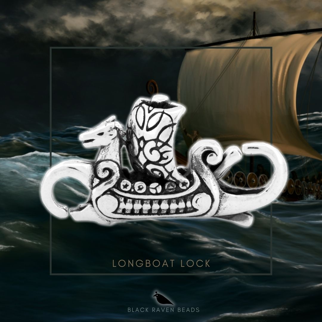 Viking Longboat Lock for bracelets