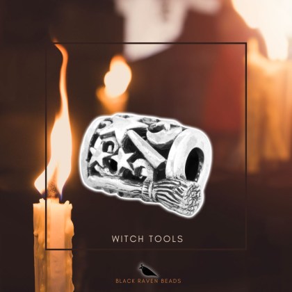 Witch Tools Charm Bead