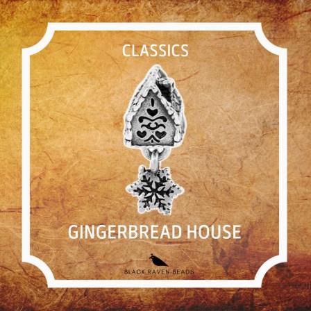 Gingerbread House and Snowflake